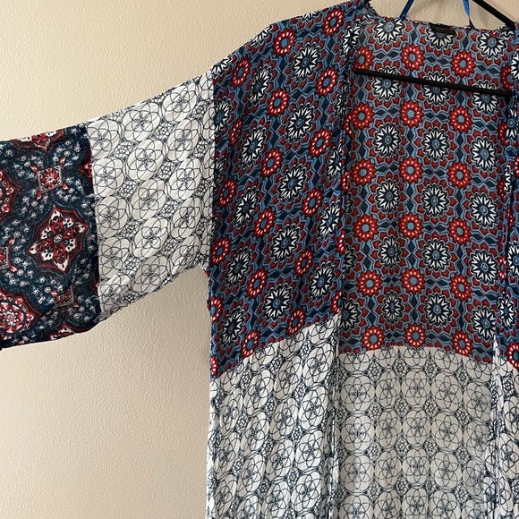 D&Y Boho Festival Kimono Women's Size OS - Picture 6 of 13